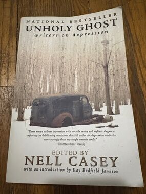 2002 Unholy Ghost by Nell Casey Paperback Essay Collection on Depression